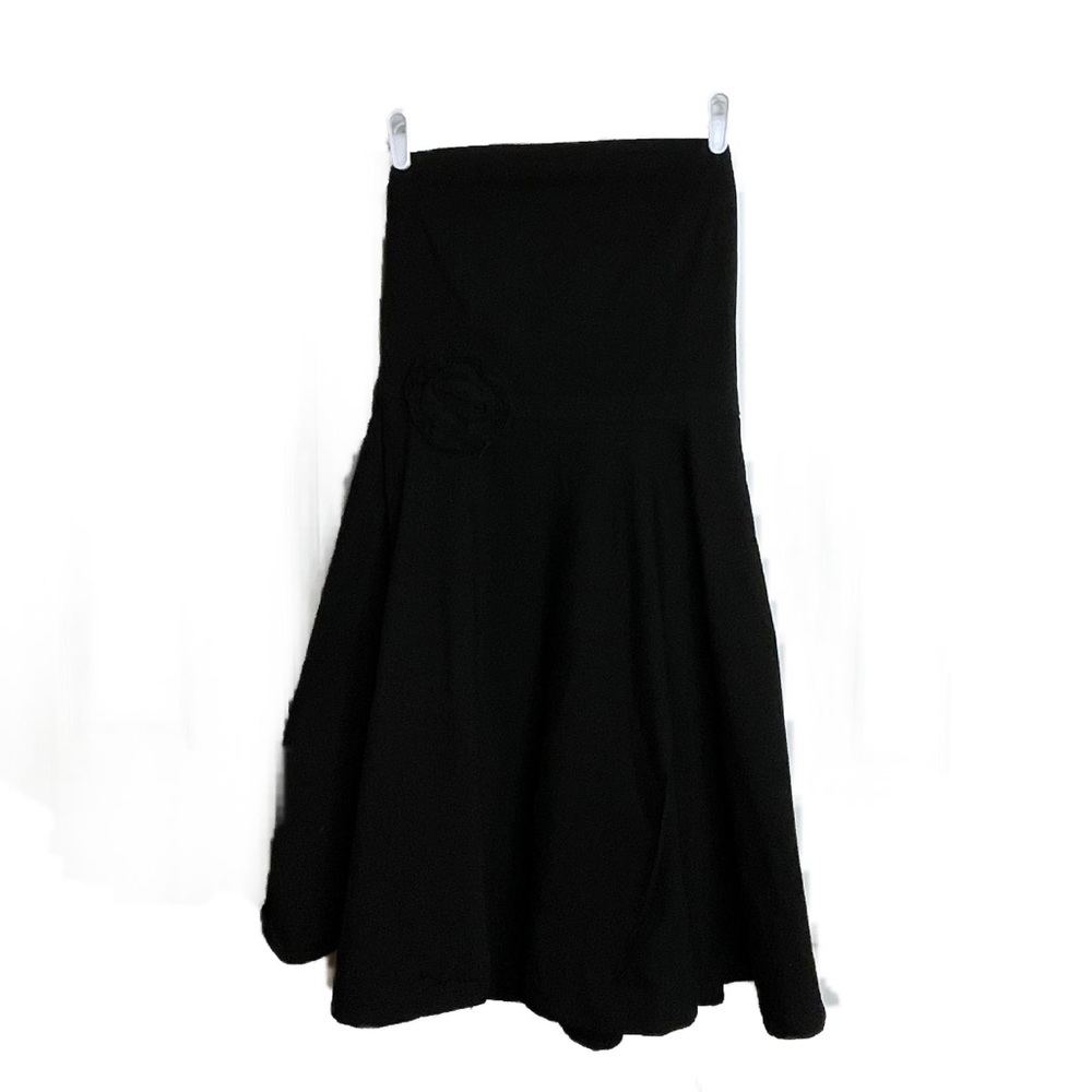 H&M Black Strapless Dress